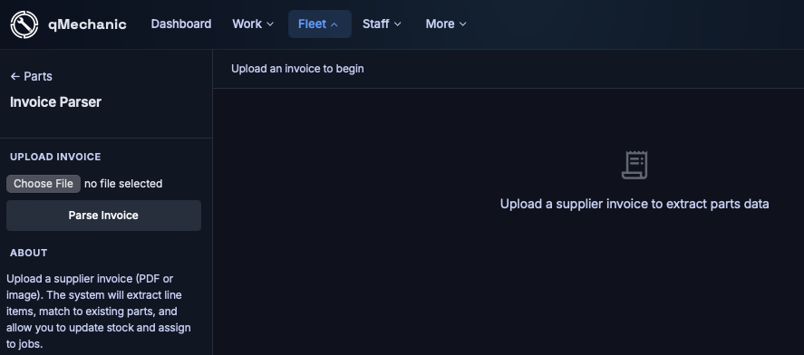 AI Invoice Processing screenshot